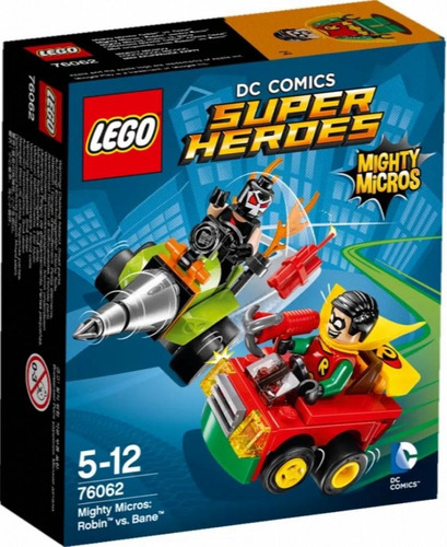 Lego 76062 Robin Vs Bane Mighty Micros 2016 Dc Comics 