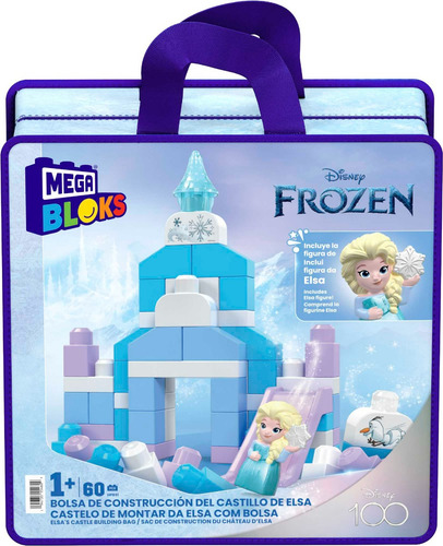Mega Bloks Juguete De Construcción Castillo De Elsa 60piezas