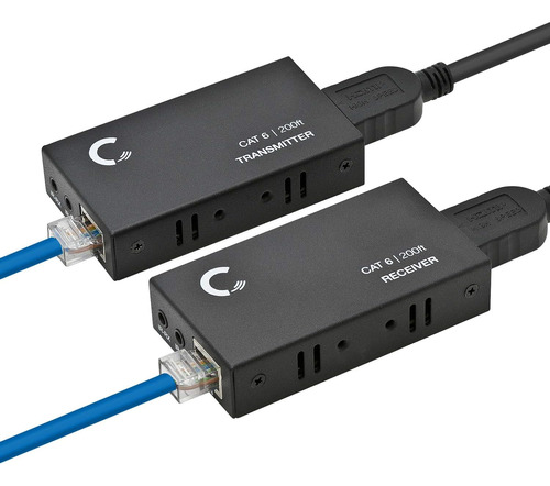 Conexión Experta | Extensor Hdmi Sobre Cable Ethernet Cat5e 