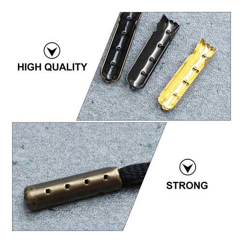 100 Piezas De Metal Duradero Con Punta De Cordón Para Zapato