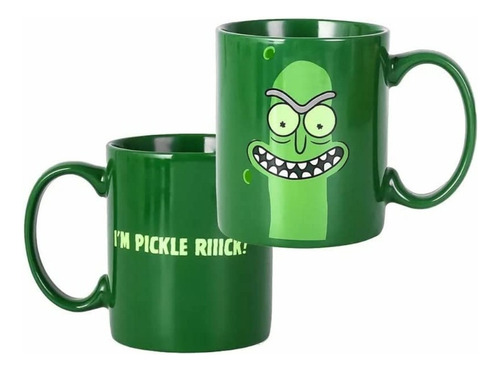 Taza Geek Industry Rick Y Morty, Rick Pepinillo 330 Ml