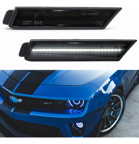 Luz Marcador Lateral Led Repuesto Para Chevy Camaro Euro Oem