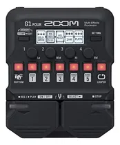 Comprar Zoom G1 Four Pedal De Procesador Multiefectos Para Guitarra,