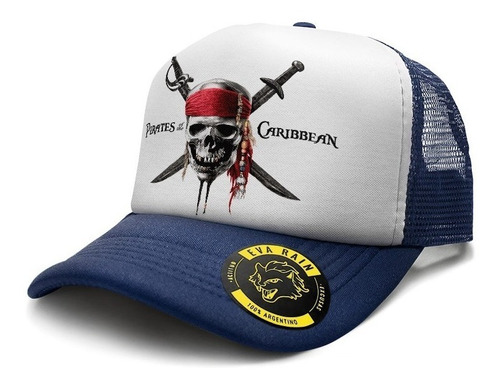  Gorra Trucker Piratas Del Caribe Movie #piratasmovie