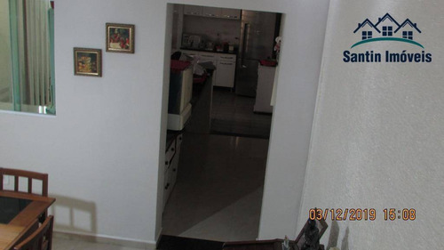 Imagem 18 de 29 de Sobrado Com 2 Dormitórios (01 Suíte)espaço Gourmet,02 Vagas Cobertas À Venda, 137 M² Por R$ 430.000 - Vila Alzira - Santo André/sp - So0294