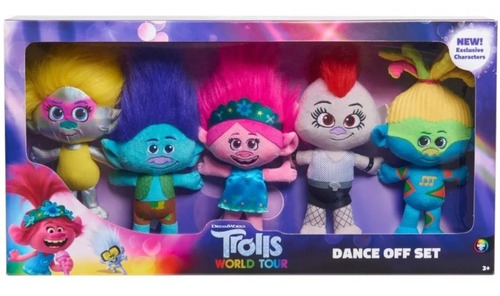 Peluche Trolls Dreamworks Set 5 Poppy Ramon - Dalucito Store