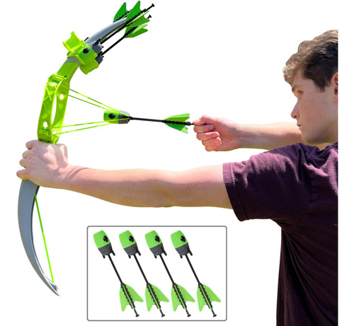 Funwares Patented Ring Strike Recurve 29 Bow And Arrow Lanza