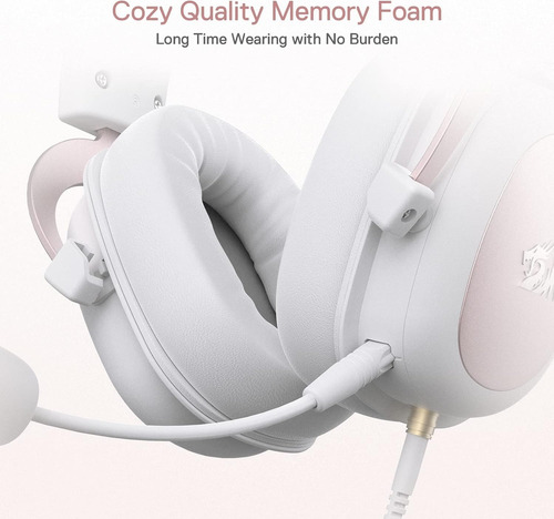 «auriculares Para Juegos Redragon H510 Zeus White - 7.1 Surr