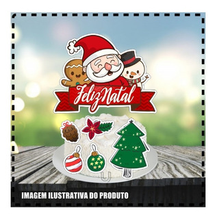 Topo De Bolo Papai Noel | MercadoLivre 📦 Topo De Bolo Papai Noel | MercadoLivre 📦