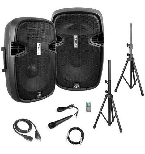 Pyle Pro 12  Active + Passive Pa System Package Kit