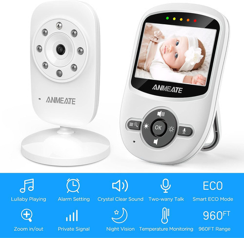 Monitor De Video Para Bebes Con Camara Digital