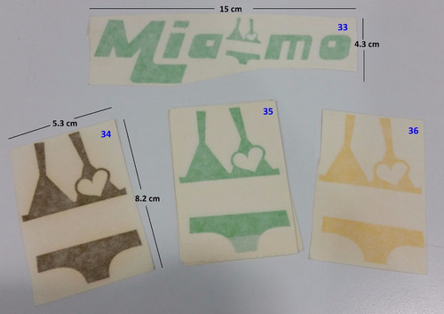 Imagen 4 de 6 de Etiquetas Autoadhesivas, Stickers Calcomanías (varias) X 4