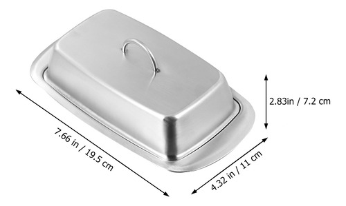 Mantequilla Con Soporte Para Mantequilla, Caja De Mantequill