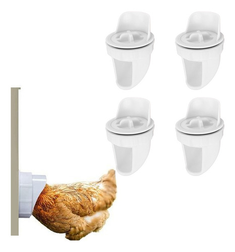 Porta De Alimentação De Frango 4 Conjuntos De Gravidade De A