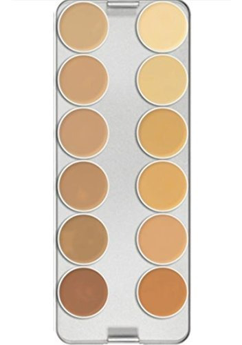 Kryolan 1004 Supracolor Paleta De Maquillaje 12 Colores  Tv 