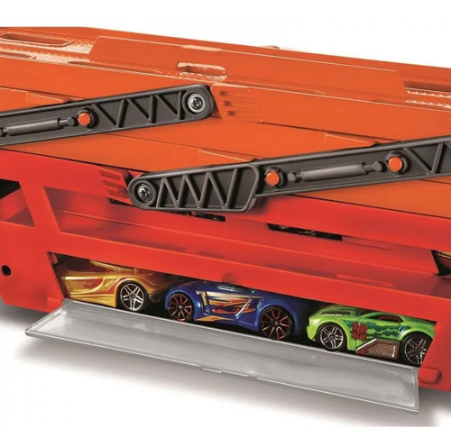 Caminhão Hot Wheels Mega Red Hauler 50th - Mattel Ghr48
