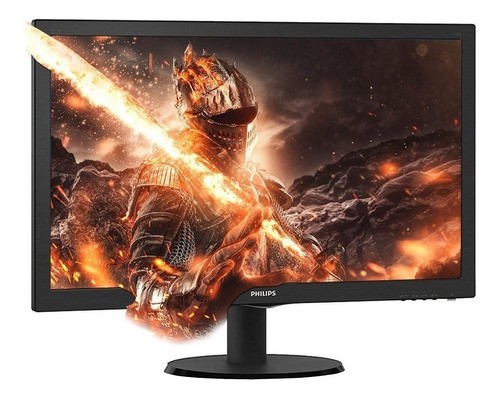 Imagen 6 de 8 de Monitor gamer Philips V 243V5LHSB LCD 23.6" negro 100V/240V