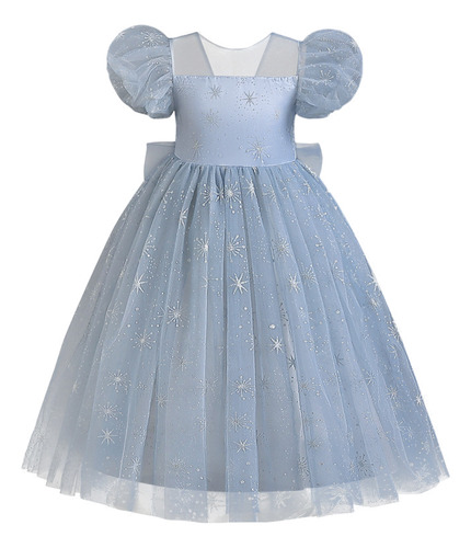 Vestido Para Niñas 2023 De La Princesa Aisha De Frozen Con L