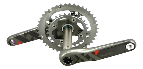Pedivela Sram Xx Bb30 (39-26) 175mm Carbono (x0/xtr/xt/slx) Cor Cinza-escuro