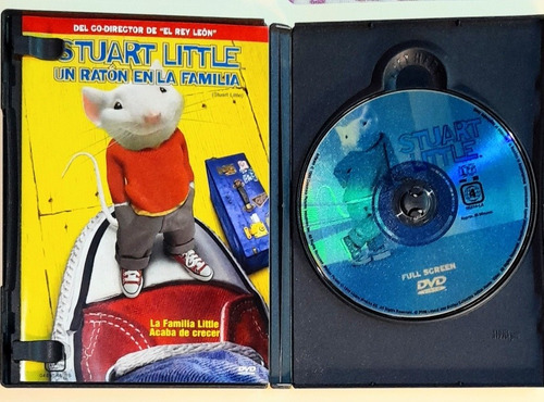Dvd Stuart Little Un Ratón En La Familia 2000 (Usado)
