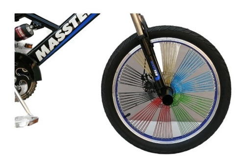 Imagen 3 de 7 de Bicicleta Bmx Acrobática 360° Doble Suspensión