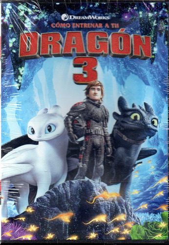 Cómo Entrenar A Tu Dragón 3 - Dvd Nuevo Orig Cerrado - Mcbmi