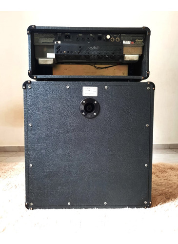 Amplificador Marshall Jcm 600 - Original Made In U K Inglês Preto (Usado)