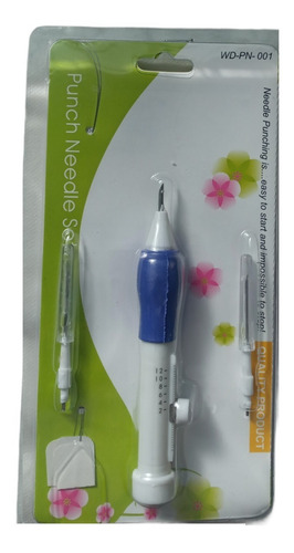 Aguja Para Bordado Ruso Con Tres Agujas Punch Needle 