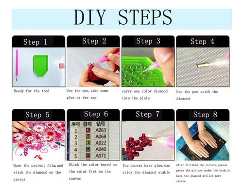 [ Juego Completo De Bolígrafos For Pintar Con Diamantes Diy
