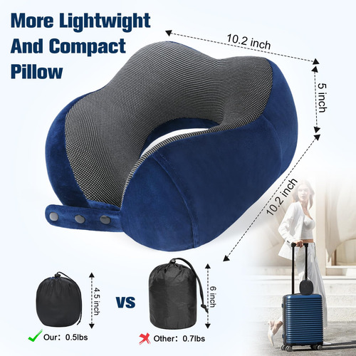 Cirorld Almohada De Viaje Cuello, Cojin De Viaje Cuello