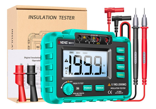 Grounding Meter With Green Megohmmeter Bell 1