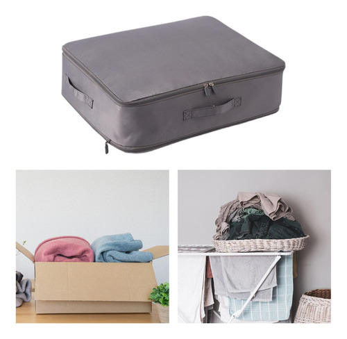 Bolsa De Compresión Para Organización De Ropa Y Gris