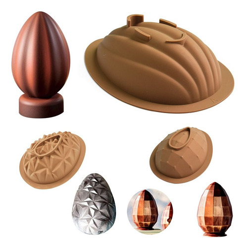 Molde Grande Para Huevos De Pascua Para Caramelos, Feliz Pas