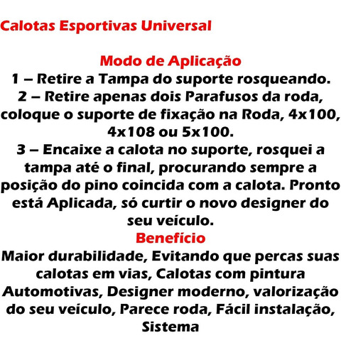 Jogo Carlota Reforçada Aro 14 Velox Fiat Palio 2006 07 08 09