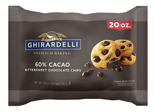 Ghirardelli Chocolate Premium Baking Chips 567 G