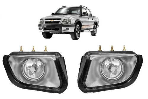 Kit Faros Auxiliares Chevrolet S-10 Blazer 01 / 11