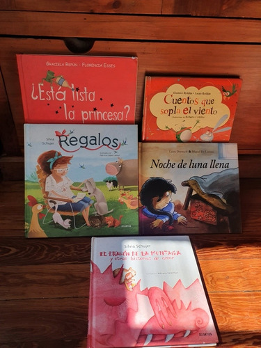 Set De 5 Libros Para Niños: Schujer, Roldán, Repun Y Otros