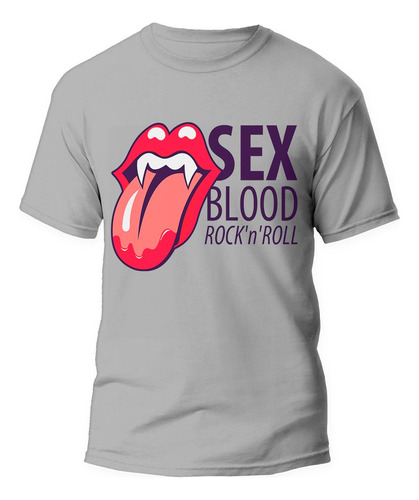 Remera Rolling Stones Sex Blood