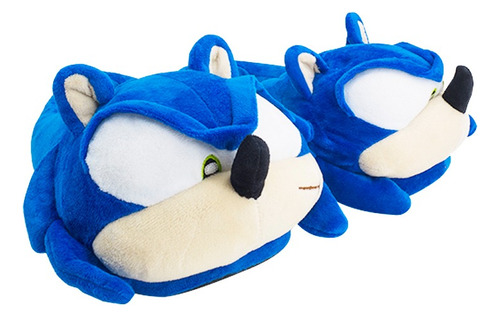 Pantuflas Sonic Cerrada Animal Kawaai Anime Sega Videojuego