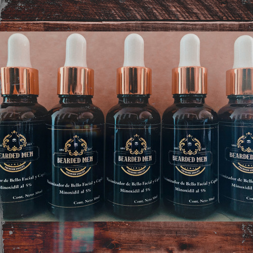 Tónico Para El Crecimiento De Barba Minoxidil