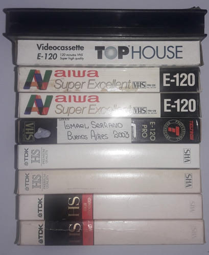 Vhs Vírgenes (Usado)