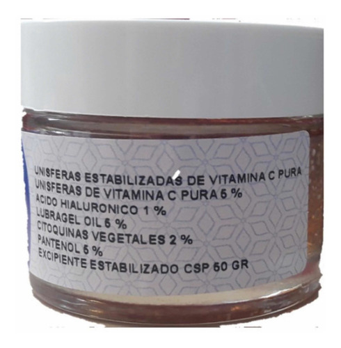 Gel Ácido Hialuronico + Esferas Vitamina C - 50 Ml