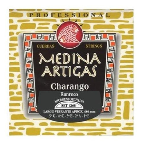 Encordado Medina Artigas Charango Ronroco Microentorchado