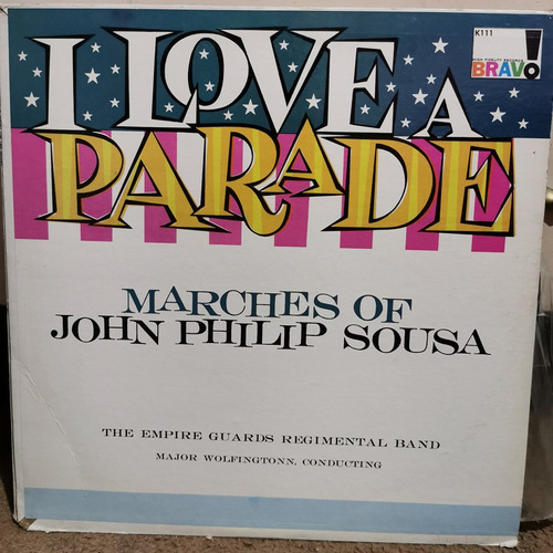 Disco Lp Marches Of John Philip Sousa-i Love A Parade
