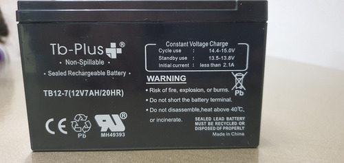 Imagen 3 de 10 de Bateria Carros Motos Electricos Recargables Grandes 12v 7ah