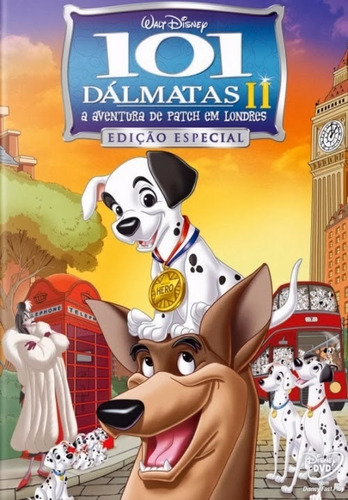 Dvd 101 Dálmatas 2 - A Aventura De Patch Em Londres * Disney