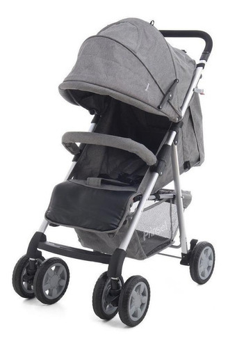 Carriola Bebe Prinsel Barcelona Reclinable Capota Extensible Color Gris Claro Color Del Chasis Aluminio