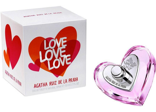 Agatha Ruiz De La Prada Love Love Love Feminino Edt 30ml