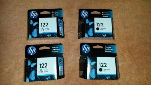 Combo De Cartuchos Originales Hp 122