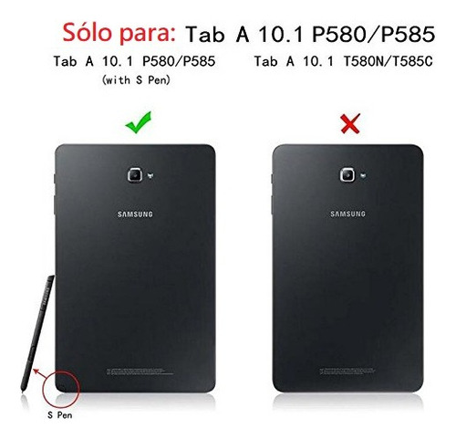 Mica Protector Pantalla + Lapiz Samsung Tab A 10.1 Sm-p580